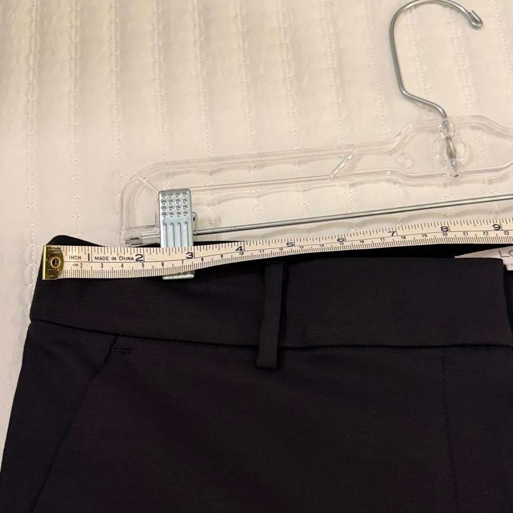 LOFT NWT - Women's Classic Black Riviera Shorts - Picture 2 of 8
